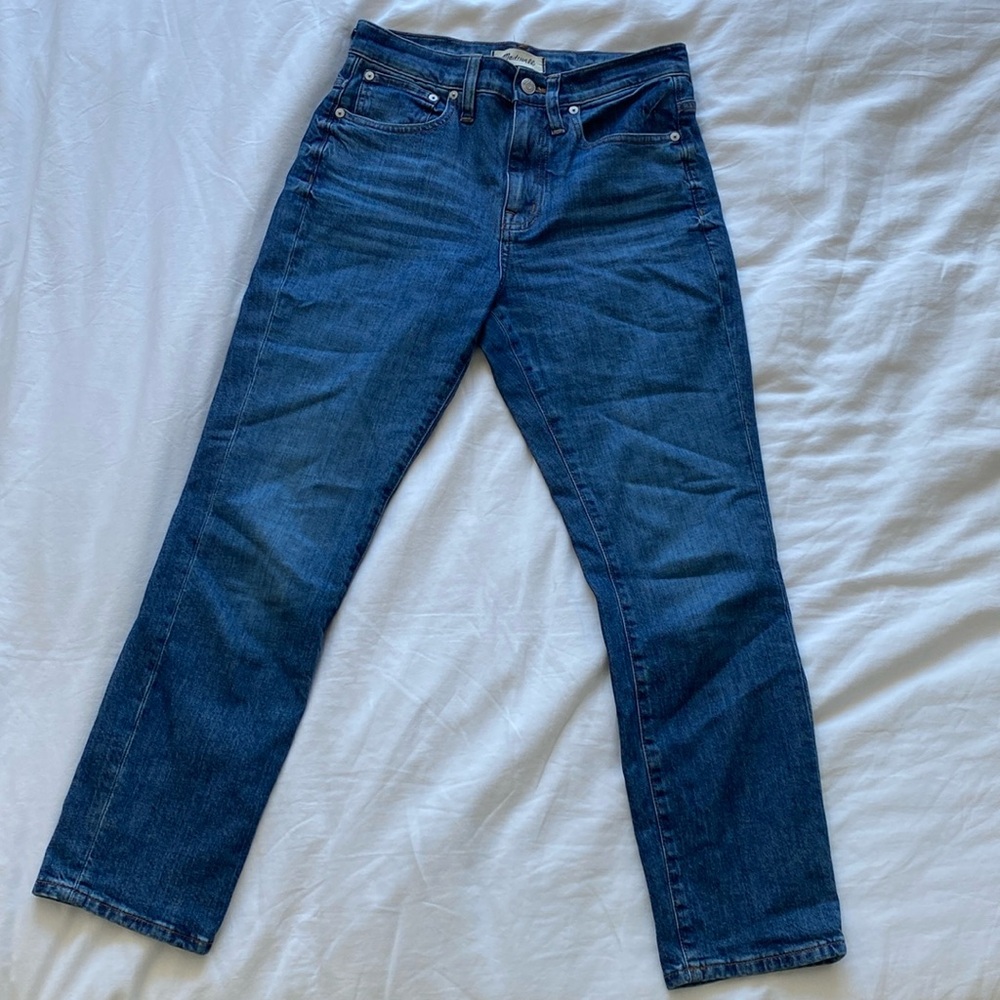 Madewell High Rise Slim Boyjean 26P